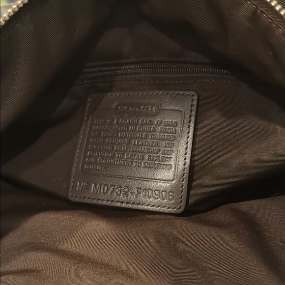 Coach Brown Signature Shoulder Bag - Picture 14 of 15
